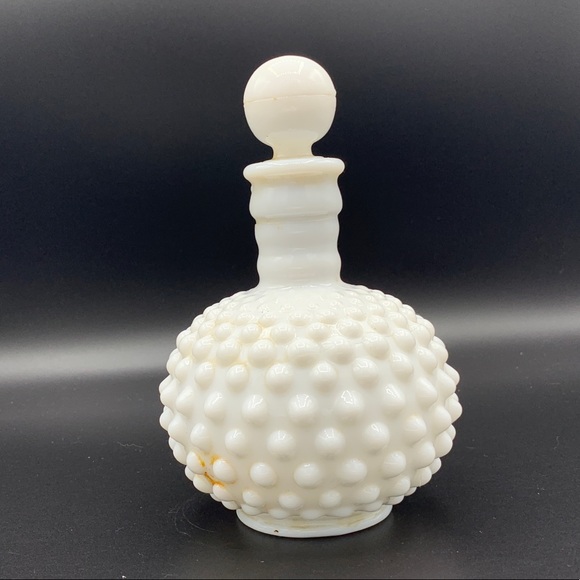 Vintage Other - Vintage Fenton Milk Glass Hobnail Perfume or potion Bottle
